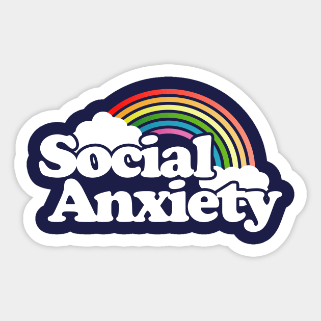 Social Anxiety Sticker by bubbsnugg